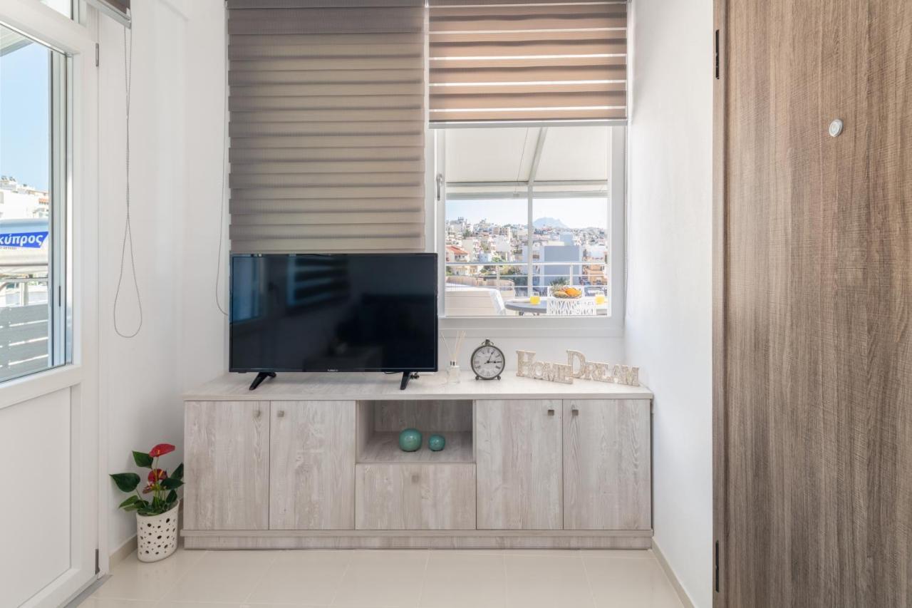 Rooftop Cosy Apartment Perfect Location 伊拉克利翁 外观 照片